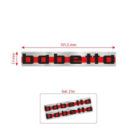 Nálepka,samolepka pro Jawa Babetta 228, 207 stříbrná, 2 kusy