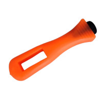 Plastový univerzální držák pilníku pro ostření pilových řetězů motorových lištových pil