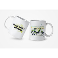 Hrnek s potiskem Stará láska nerezaví Babetta 210