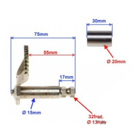 Startovací segment pro Čínské motory 2T Keeway, CPI, Kentoya, Yuki 75/55mm