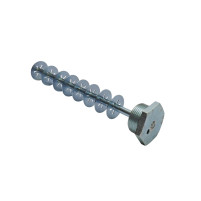 Matice, zátka trubky přední vidlice ,tlumiče se clonou,planžetou pro JAWA Panelka