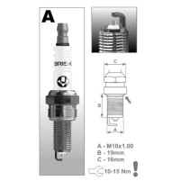 Zapalovací svíčka BRISK AR14YS