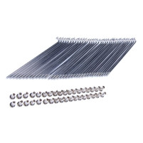 Zinkovaný drát do kola / paprsek 3,5x160 + nipl M3,5 D-5,8/9,4x17,5mm pro JAWA Babetta 36 kusů