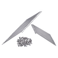 Sada chromovaných drátů Schmitt 16 palců pro Simson S50, S51, S70, S53, S83 Enduro