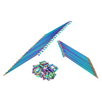 Sada drátů Schmitt 171mm / 177mm neochrom pro Simson S50, S51, S70, S53, S83