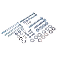 44dílná sada šroubů pro stojan, stupačky a motor pro Kreidler Florett RS, RMC, LF, LH