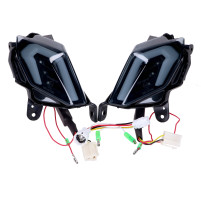 Zadní kouřové blinkry Naraku pro Yamaha T-Max 530 2012-2016