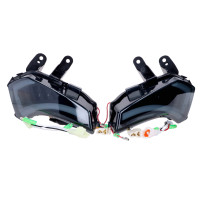 Přední blinkry Naraku kouřové pro Yamaha T-Max 530 2012-2016