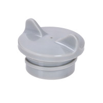 Šedý plastový uzávěr,víčko palivové nádrže s těsněním pro Velo Solex 3800
