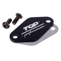 Kryt olejového čerpadla Top Performance černý pro Minarelli AM6, Derbi