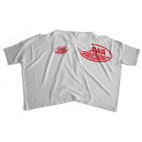 Tričko s potiskem JAWA - bílé - vyberte velikost: