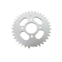 Zadní rozeta hliník Presto, 35 zubů, 4 otvory, pro KTM 505, Garelli Cross 40, Hercules Optima Prima 1-6, MP 2, 4, MF 3, M 6, HR Hobby Rider, P 1, MX S