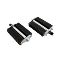 Sada černých pedálů,šlapek 9/16 pro Zündapp, Kreidler, Hercules, Puch, KTM, DKW, Miele, NSU, Gritzner, Göricke, Solex