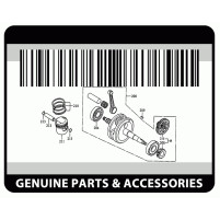 Gumová průchodka pro skútry Kymco OEM 83551-KKAK-900