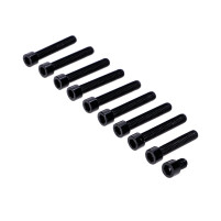 Sada šroubů krytu motoru Schmitt černá pro Simson S50, S51, S70, S53, S83 Enduro