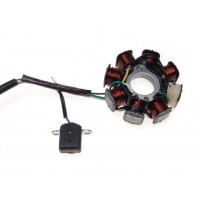 Stator zapalování 8 cívek - GY6 125/150ccm