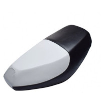 Sedlo černo - bílé čínské skútry