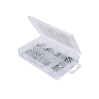 Sada šroubů a matic M4, M5, 126 kusů