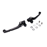 Sada brzdové a spojkové páčky Schmitt CNC hliník, černo-černá pro Simson S50, S51, S53, KR51/2, SR50, SR80