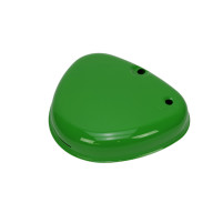 Víko schránky levé SIMSON S51 Enduro, Elektronik - zelené