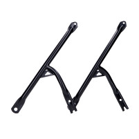 Zesílená horní vzpěra tlumičů Schmitt – černá pro Simson S50, S51, S53, S70, S83