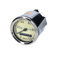 Tachometr 100km/h 60mm chrom pro MZ RT125/1/2/3, IWL SR59, Wiesel SR56