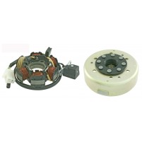 Zapalování komplet, rotor + stator Peugeot 2t 50cc 768349