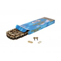 Řetěz AFAM zesílený zlatý- 420 R1-G x 122