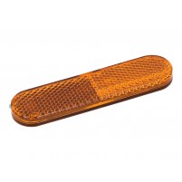 Odrazka 95x25mm oranžová samolepka