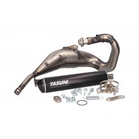 Výfuk Yasuni Cross MAX černý pro Aprilia RX, SX, Derbi R, SM, Gilera RCR, SMT