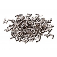 Kovové koncovky pro bowden kovové 5mm 250 kusů