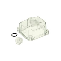 float bowl Malossi Dellorto carburetor - transparent