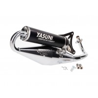 Výfuk Yasuni Scooter Z černý chrom pro Piaggio