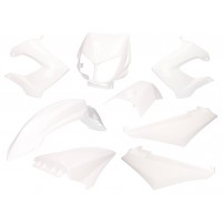 Sada plastů  bílá pro Derbi Senda R, SM X-Treme, SM DRD