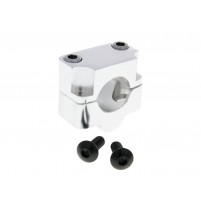 Redukce řidítek 22 mm až 28,6 mm (stříbrná)