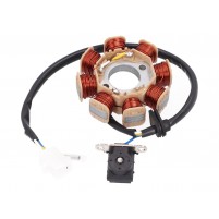 Stator pro 50cc GY6 Euro4, Peugeot, SYM 4-taktní se vstřikováním