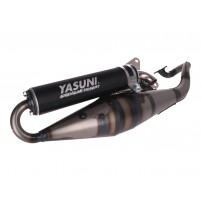 Výfuk Yasuni Scooter Z černý pro CPI, Keeway, čínské 2T (1E40QMB)