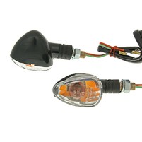 indicator light set M10 thread black Doozy transparent, short version