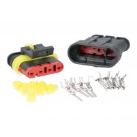Sada pro opravu elektrického zapojení / konektor vodotěsný 4-pinový