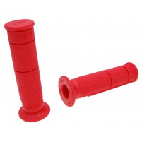 Sada rukojetí Domino Half-Waffle Quad, ATV palec plyn 22/22 mm - červená
