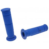 Sada rukojetí Domino Half-Waffle Quad, ATV palec plyn 22/22 mm - modrá