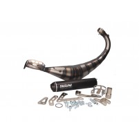 Výfuk Yasuni R3 Carrera MAX černý pro Offroad, SM, Minarelli AM, Derbi D50B0, EBE, EBS