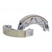 Brzdové pakny RMS 140x25mm pro bubnovou brzdu pro Aprilia Scarabeo, Gilera Runner, Piaggio Liberty