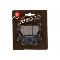 Brzdové destičky Naraku organické pro Honda SH, FES, NES, Forza, Jazz
