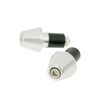 Koncovka řidítek 17,5 mm (stříbrná)