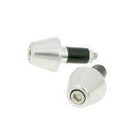 Koncovka řidítek 13,5 mm - stříbrné
