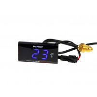 Digitální budík teploty VOCA Racing Temp-Meter 0-120 ° C, modrá