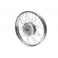 Ráfek chrom. 1,50 x 16 palců pro Simson KR51 / 1, KR51 / 2 Schwalbe, S50, S51, S53, S70, S83, SR4-1 Spatz, SR4-2 Star, SR4-3 Sperber, SR4-4 Hawk, duo
