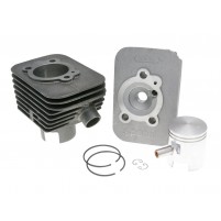 Válec s hlavou Polini šedá litina 63ccm pístní čep 10mm pro Piaggio Ciao