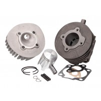 Válec s hlavou Polini šedá litina Sport 50ccm 38,4 mm pro Ape 50, Vespa PK 50, Special 50, XL 50